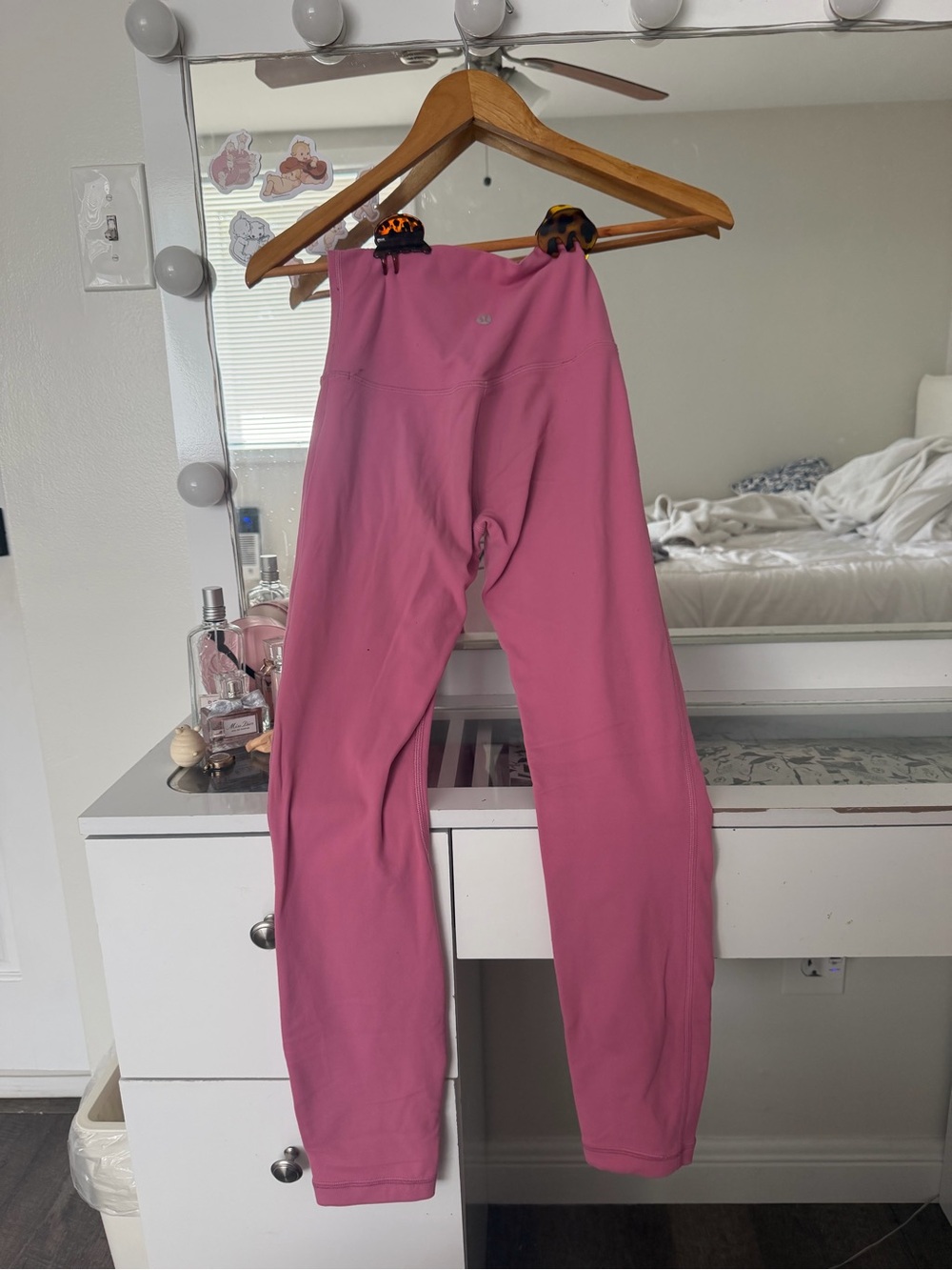 Pink Lululemon leggings